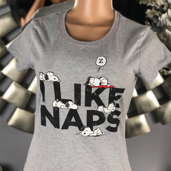 Peanuts Tops - Snoopy I Like Naps T-Shirt 😴